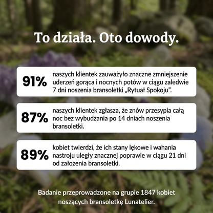 Bransoletka Lunatelier „Rytuał Spokoju” – Holistyczna Harmonia Hormonalna