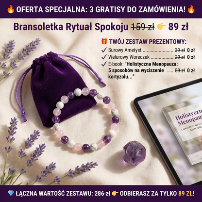 Bransoletka Lunatelier „Rytuał Spokoju” – Holistyczna Harmonia Hormonalna